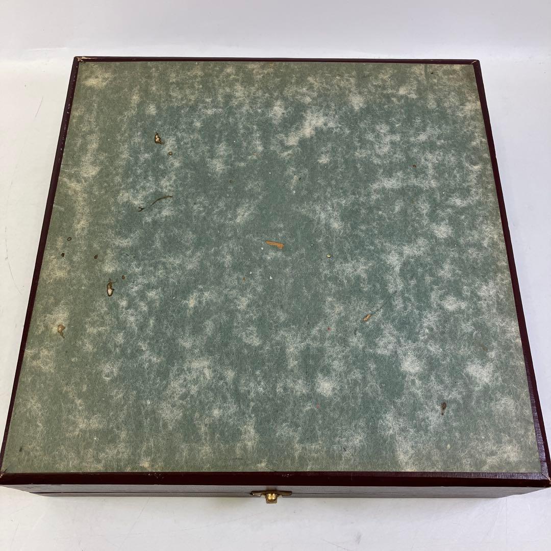 【未使用】 ボヘミアンガラス 大皿 専用ボックスケース付き