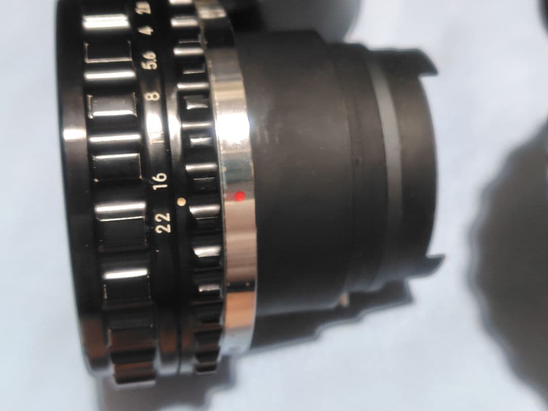 銘玉 ZENZANON 100mm F2.8、ヘリコイド付き