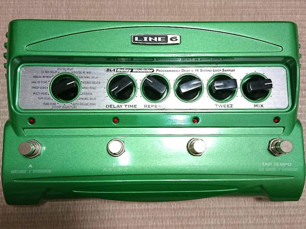 LINE6 DL4 Delay modeler エフェクター