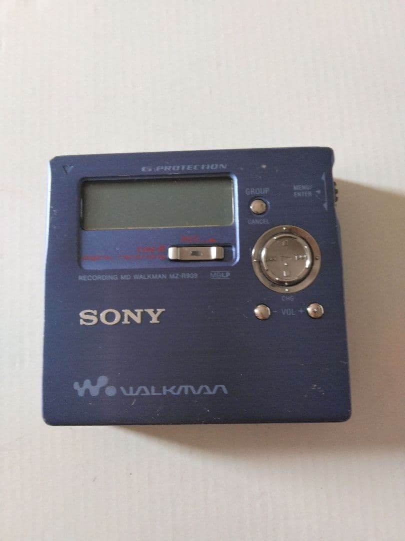◇◆ソニー SONY MDウォークマンMZ-R909 動作品◇◆