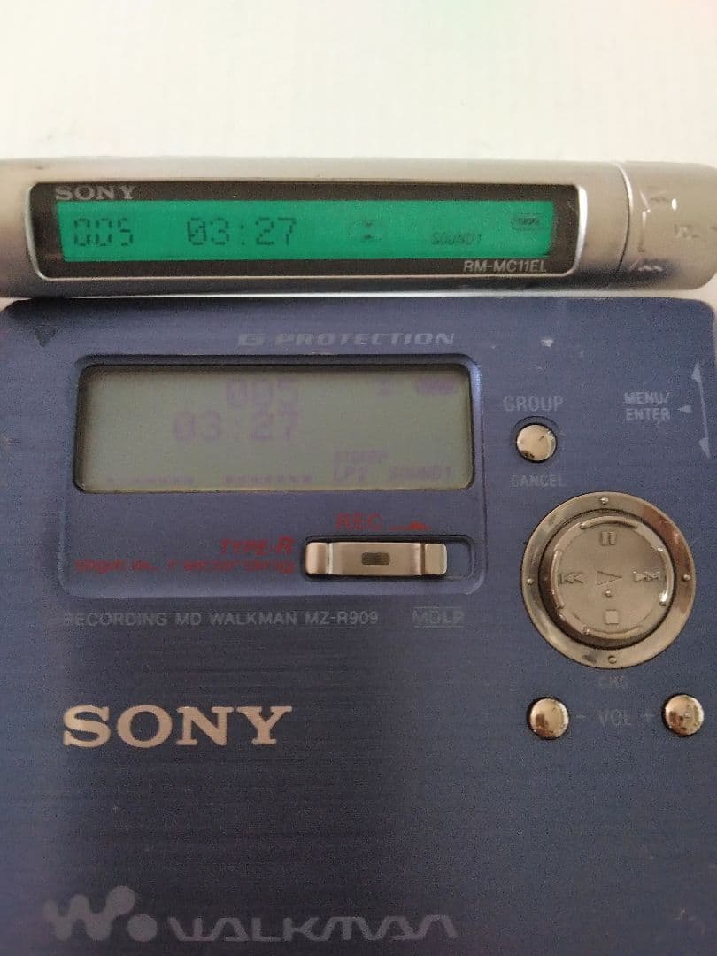 ◇◆ソニー SONY MDウォークマンMZ-R909 動作品◇◆