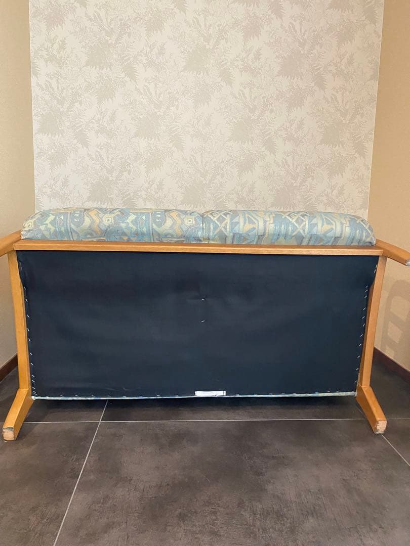 送料込みmaruni 2〜３人掛けソファ レトロヴィンテージnZ