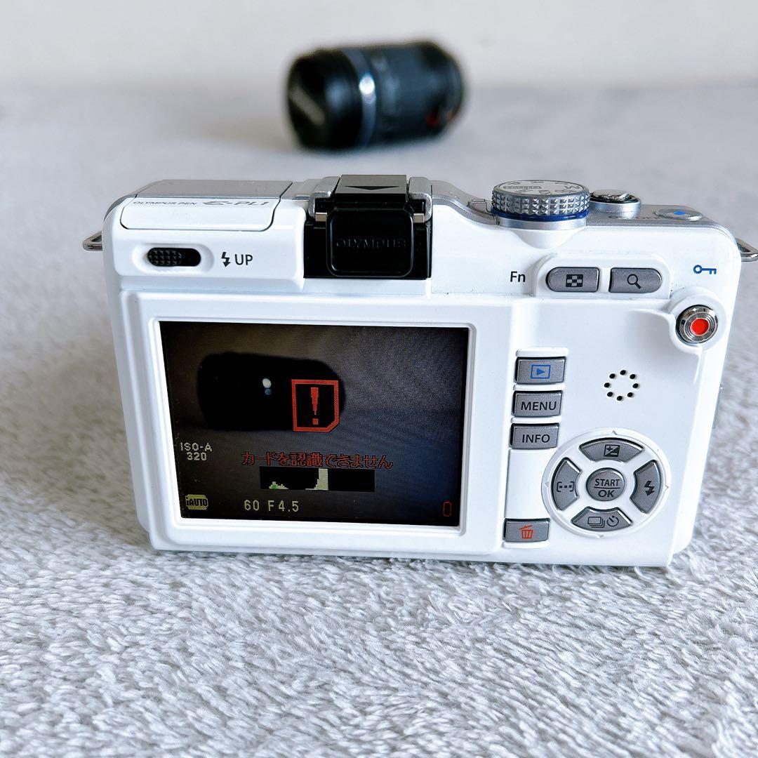OLYMPUS E-PL1 ミラーレス一眼カメラ バッテリー 説明書付き
