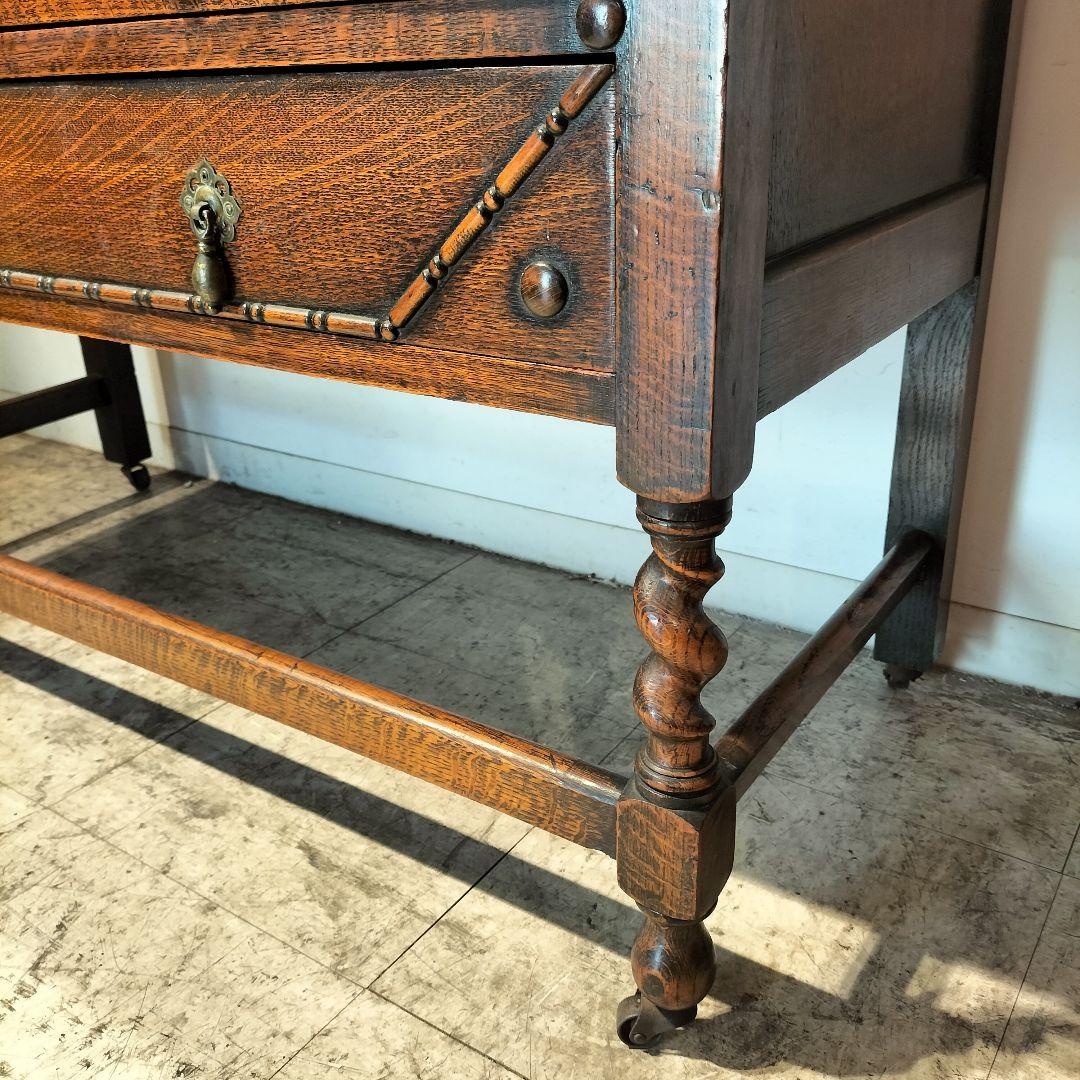 M♦michiko送料込　希少　英国　アンティーク　ドレッサーチェスト