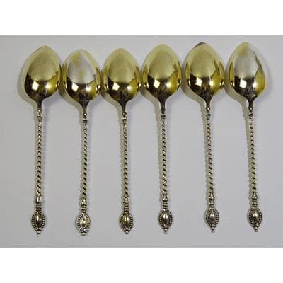 コーヒースプーン ６本セット クラシカルデザイン