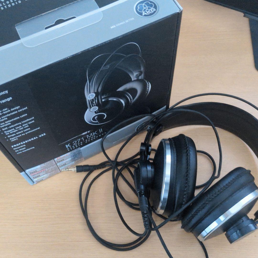 AKG K 271 MK2 有線 モニター ヘッドホン （MK II） 箱あり