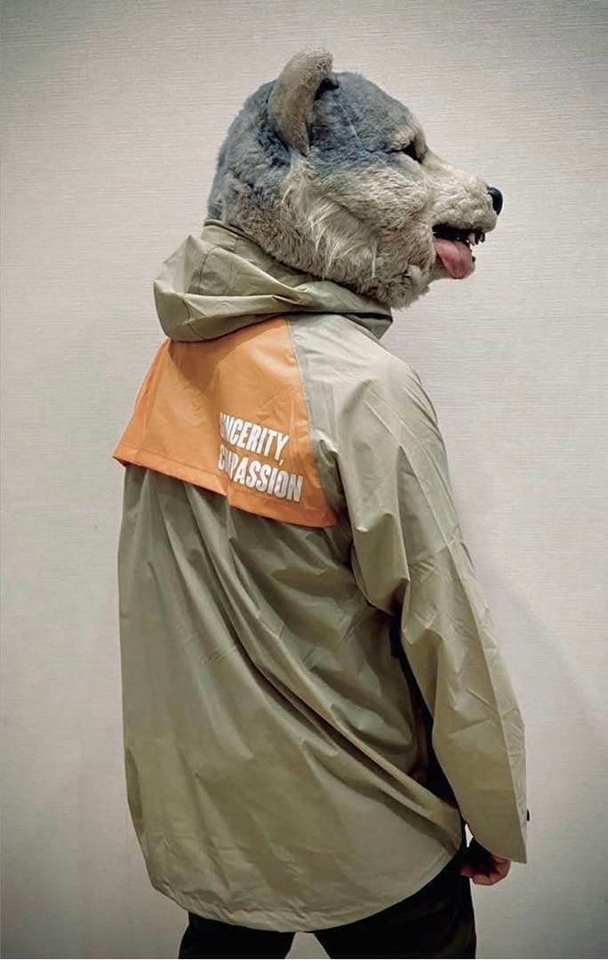 マンウィズ　サポウィズ×YAHIRO LAB アノラックジャケット