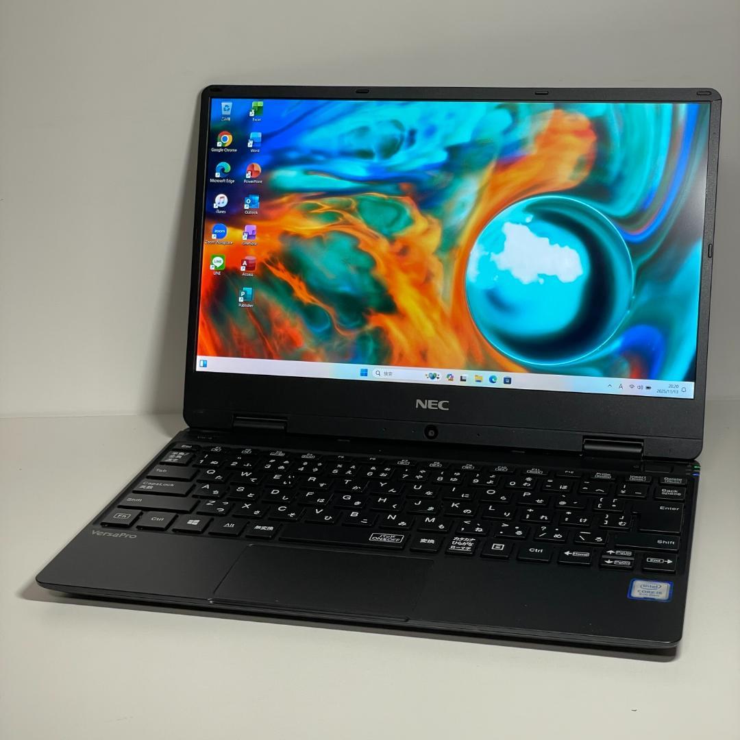 第8世代 NEC versapro windows11 ノートパソコン オフィス