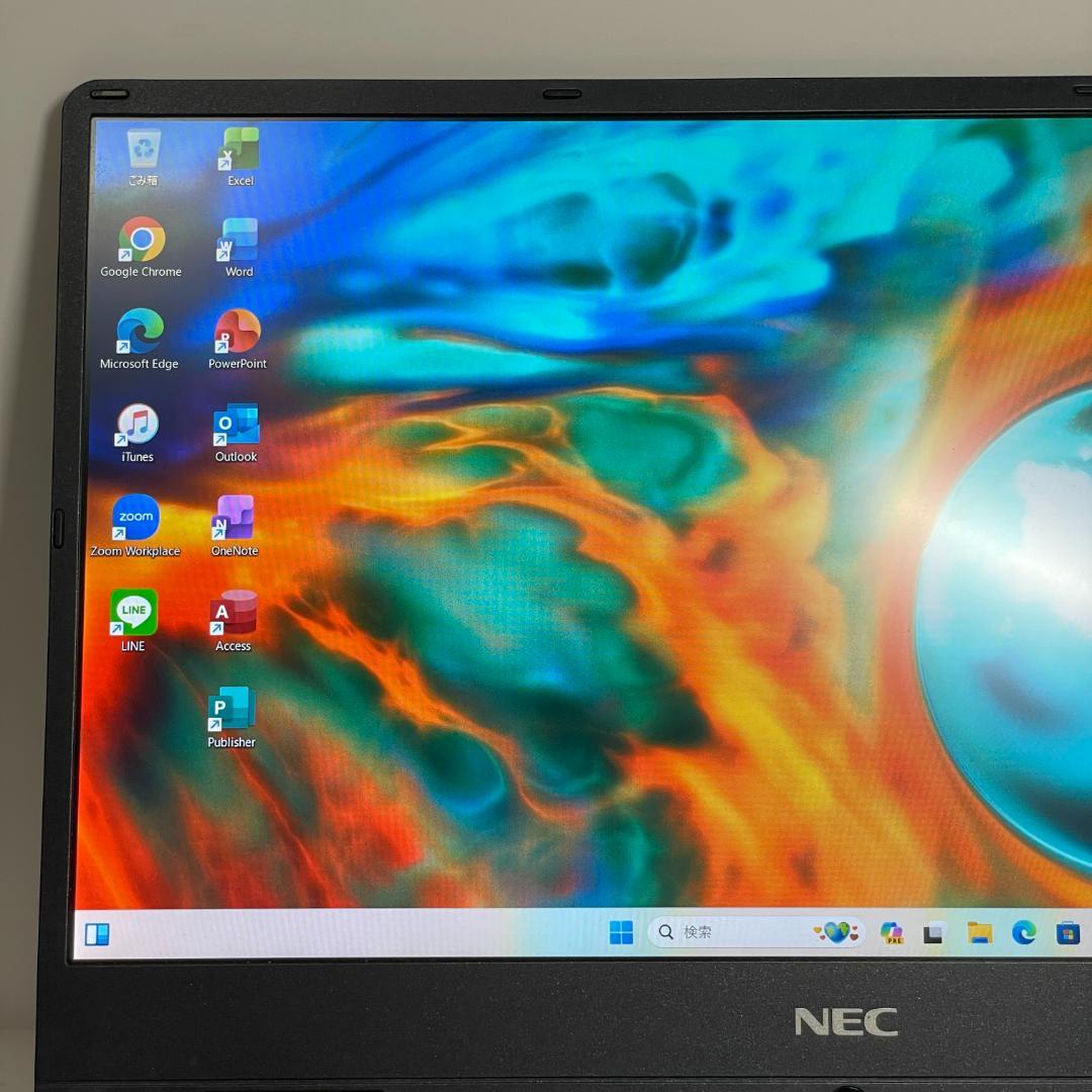 第8世代 NEC versapro windows11 ノートパソコン オフィス