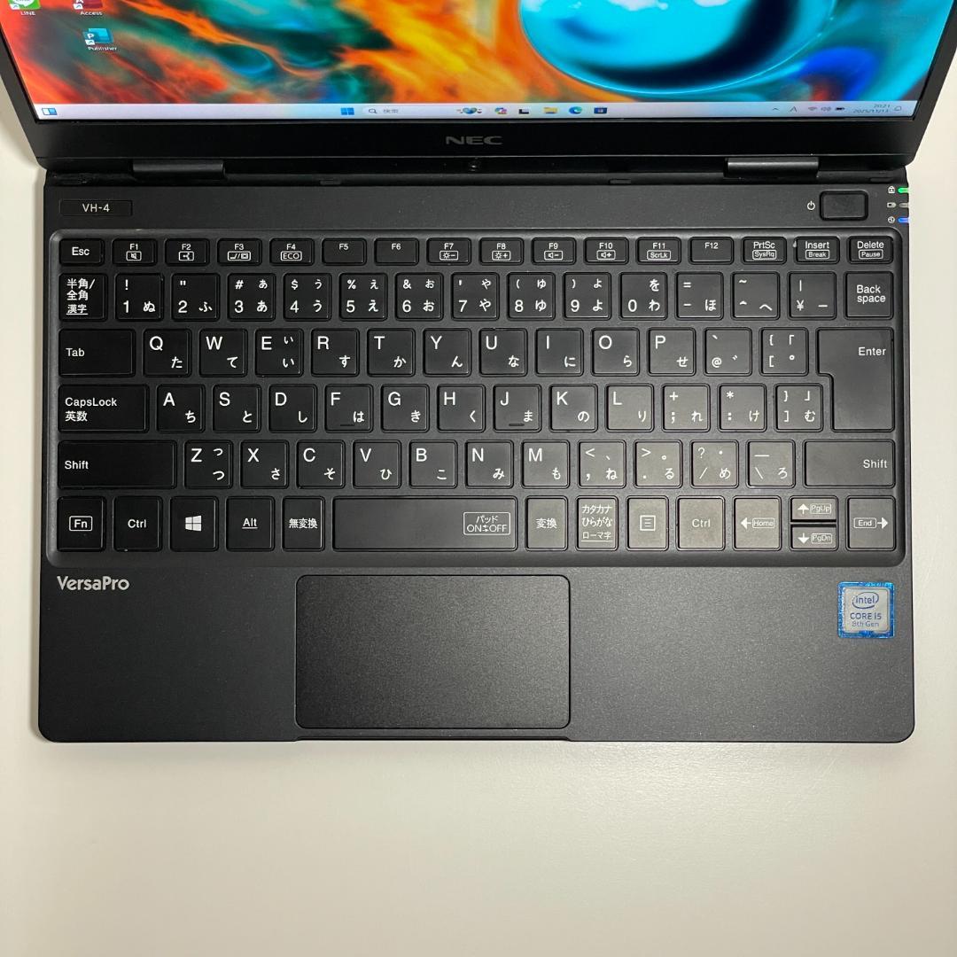 第8世代 NEC versapro windows11 ノートパソコン オフィス