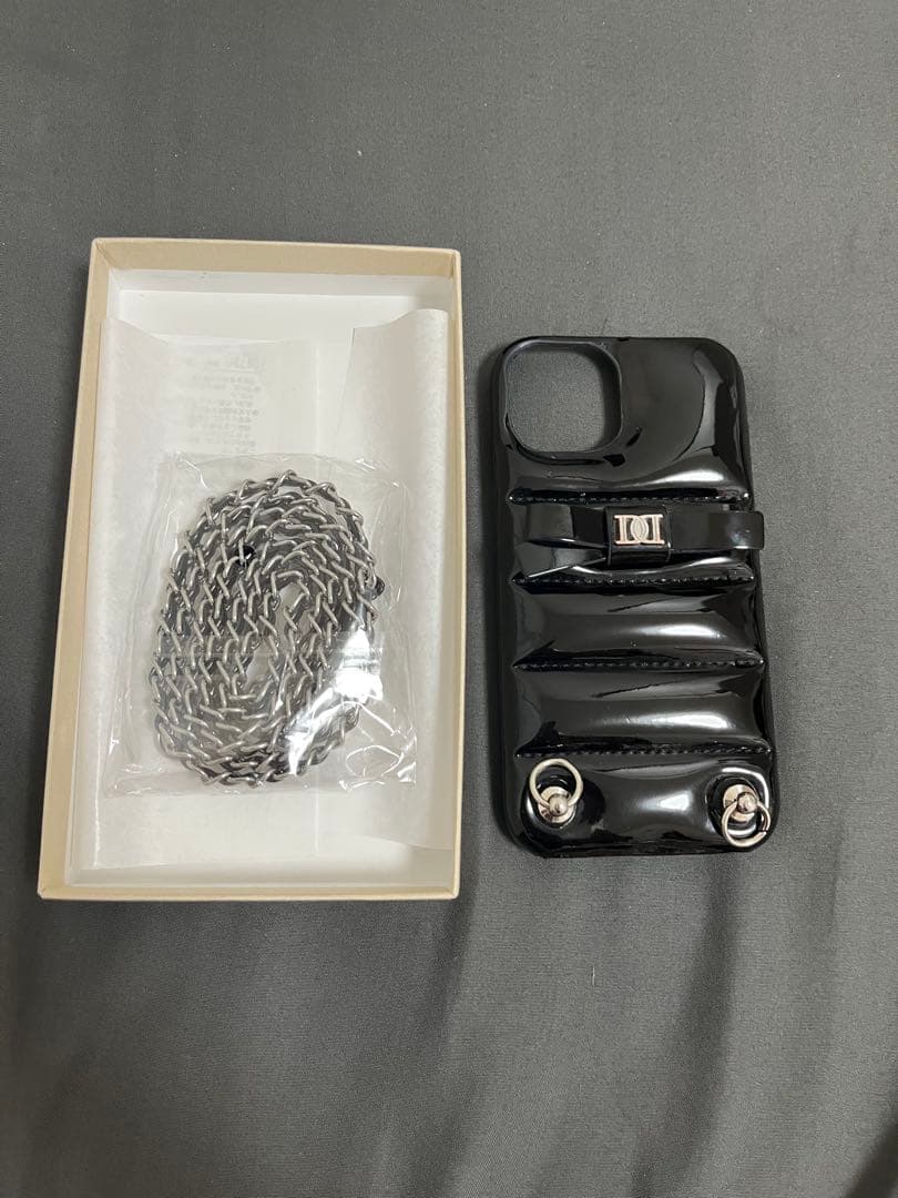 ダーリッチ DDリボン darich iPhone 13 14ブラック 黒