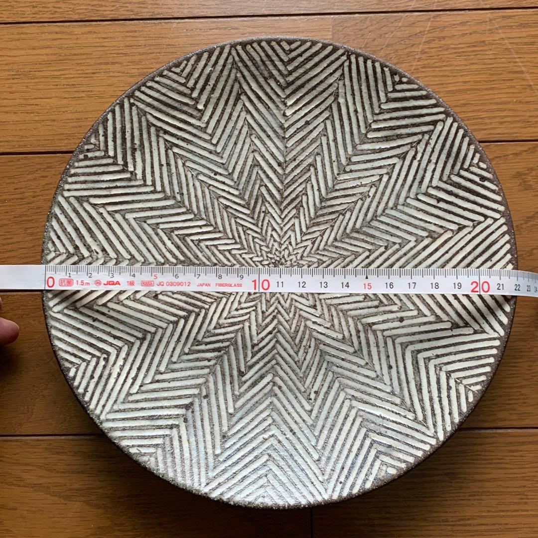 池田大介　ヘリンボーン7寸皿　価格交渉可