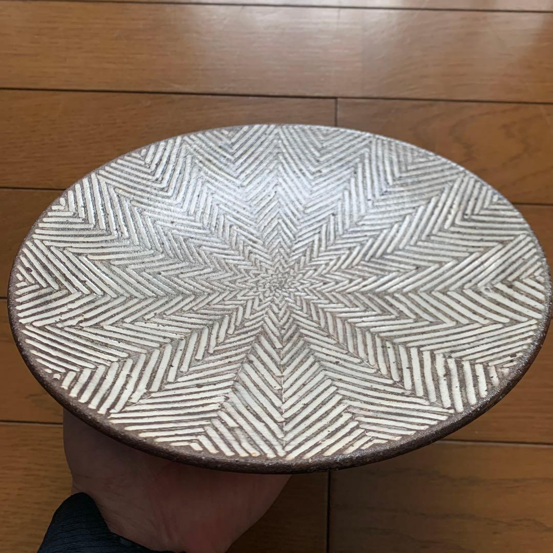 池田大介　ヘリンボーン7寸皿　価格交渉可