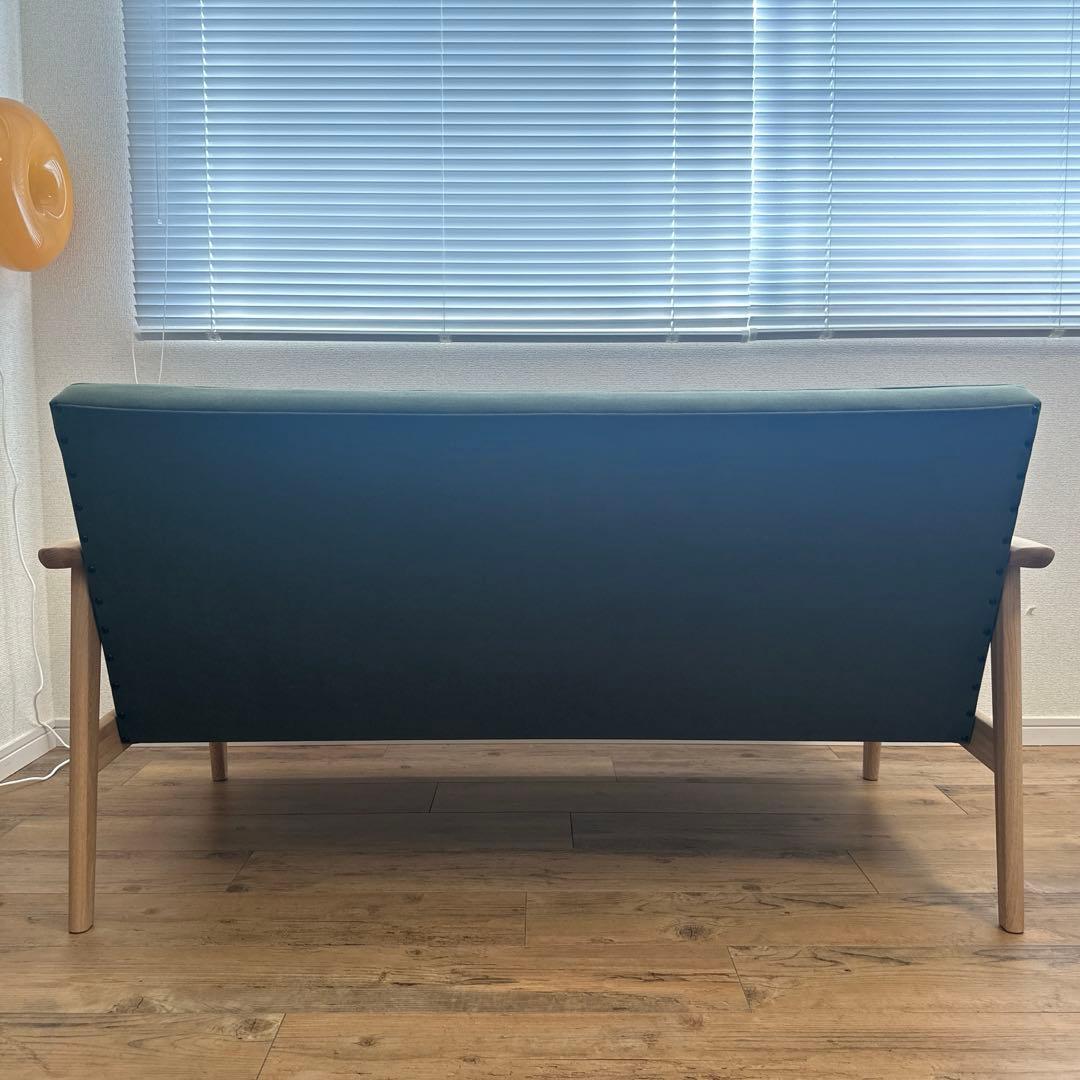 【美品】カリモク60 　「Re Forest」 Kチェア　2シーター　限定45台