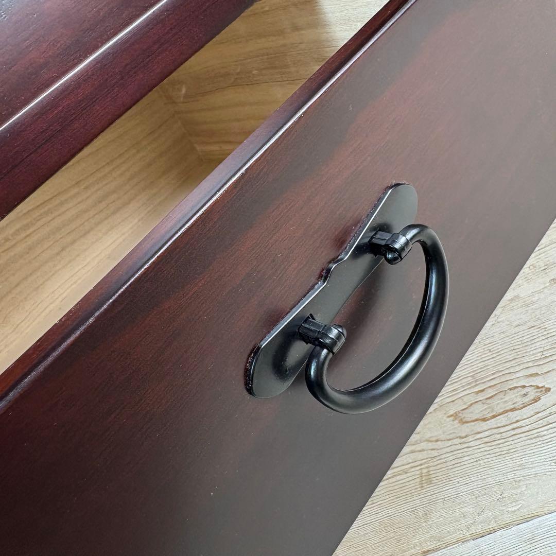 セール中！民芸家具木製ガラス戸付きテレビ台サイドボードTV台チェスト飾り棚桐無垢