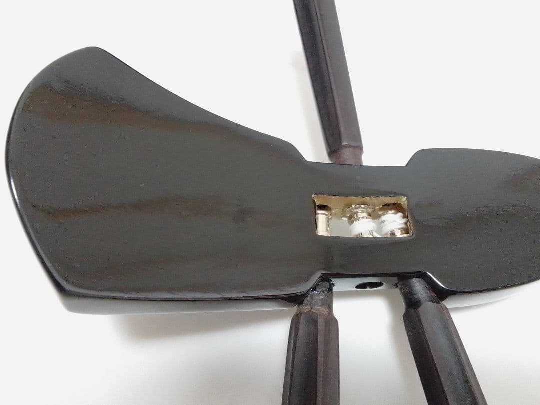 沖縄 三線 付属品多数 イエロー デザイン三線 和楽器 本体 ケース付 琉球