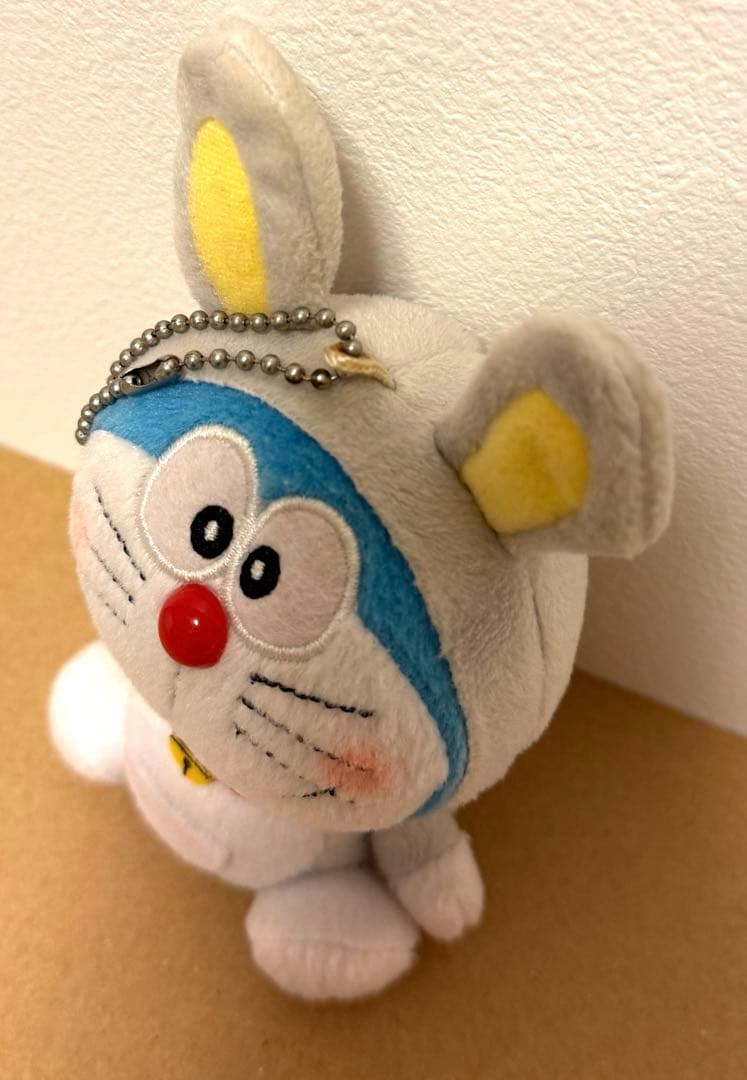 ドラえもん　ぬいぐるみ　マスコット　キーホルダー　セット　うさぎ　雪だるま