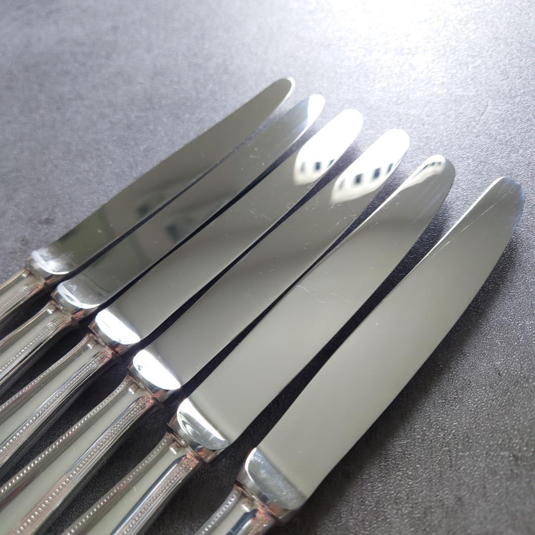 美品 クリストフル パール デザートナイフ 6点