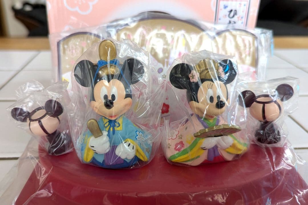 ★東京ディズニーリゾート ミッキーとミニーのひな人形セット★