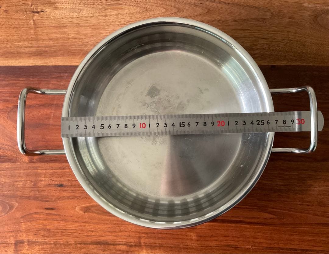 ジオプロダクト 蒸し器付き両手鍋 25cm 日本製 ステンレス