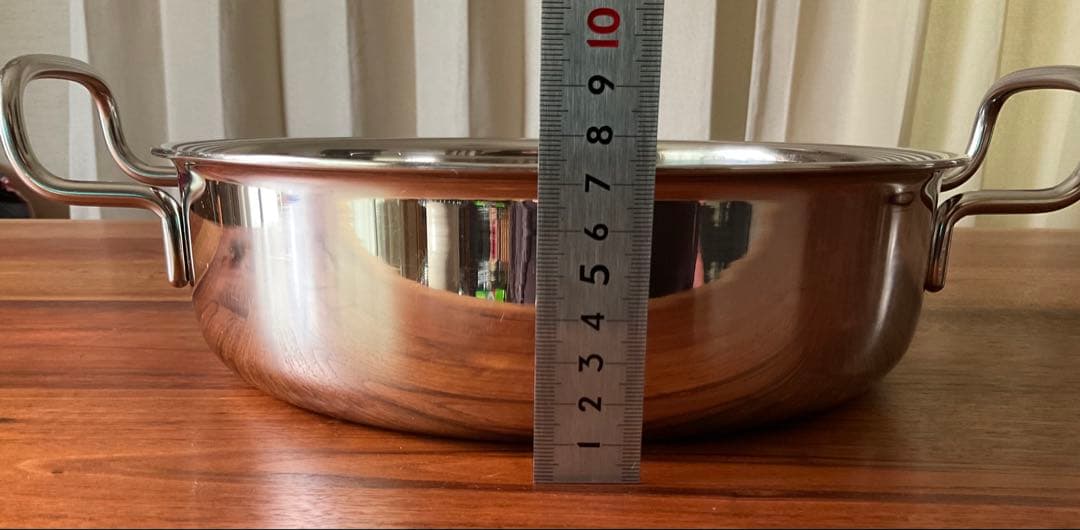 ジオプロダクト 蒸し器付き両手鍋 25cm 日本製 ステンレス