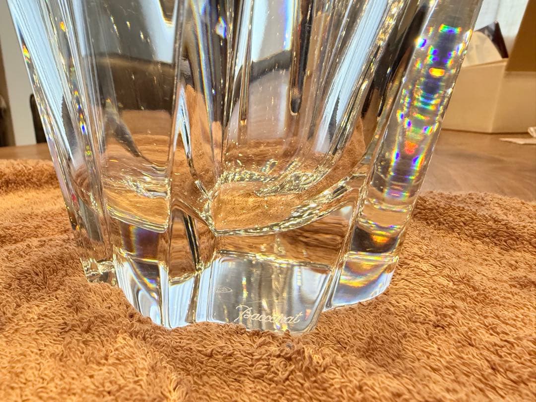 大幅値引き　バカラ　オブジェクティフ　花瓶　フラワー　ベース