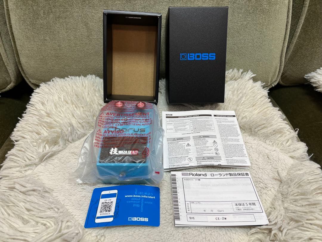 日本製 BOSS CE-2w Chorus エフェクター ペダル 技クラフト