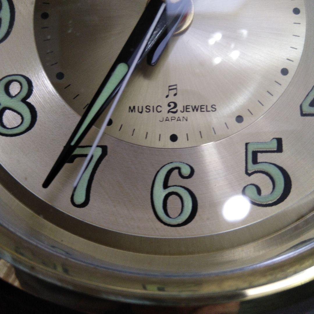 ♥️CITIZEN.置き時計.「La Paloma.」ヴィンテージ中古品♥️