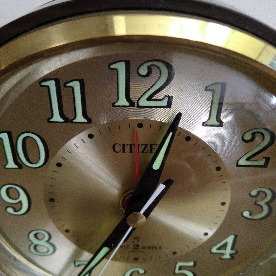 ♥️CITIZEN.置き時計.「La Paloma.」ヴィンテージ中古品♥️