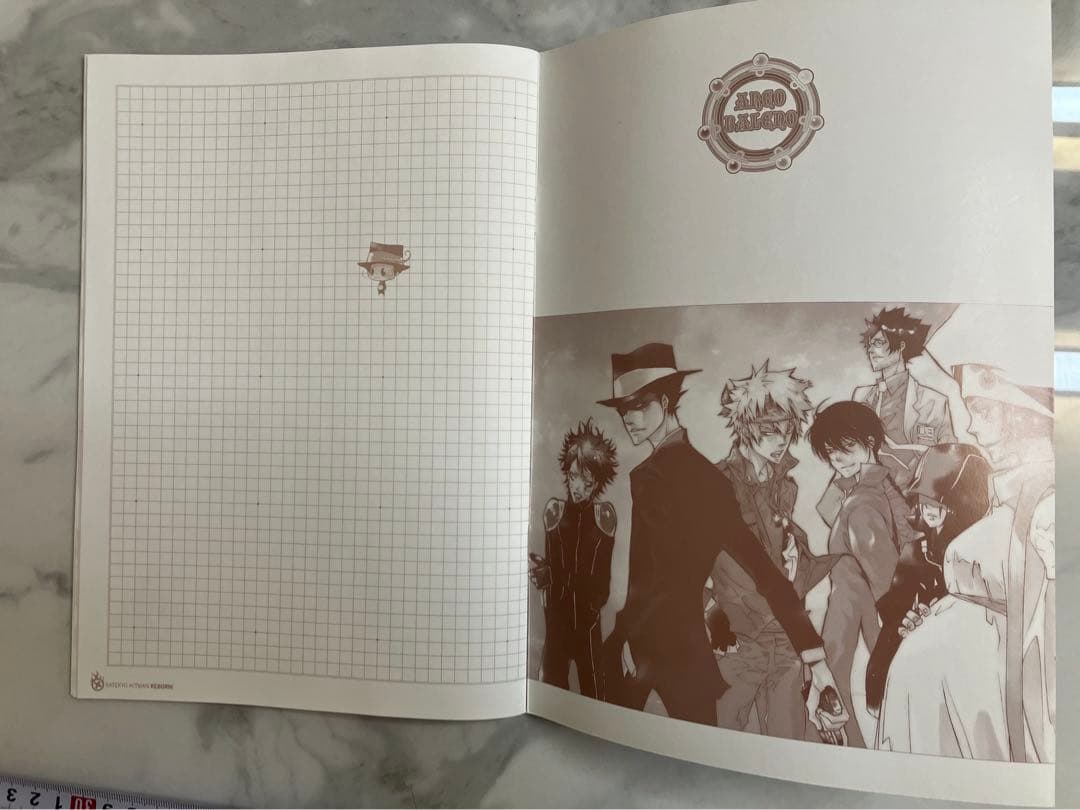 【未使用】 JF2012 家庭教師ヒットマンリボーン ノートブック