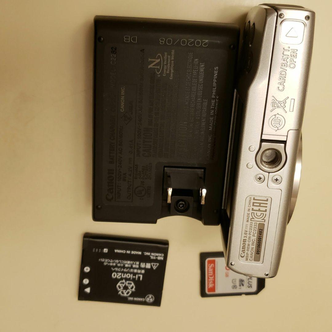 キャノン　Canon IXY200 PC2333 シルバー