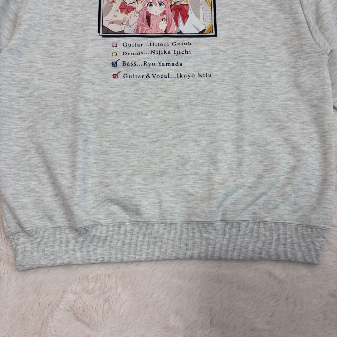 新品 ぼっち・ざ・ろっく！ 結束バンド スウェット L アクリルキーホルダー4点