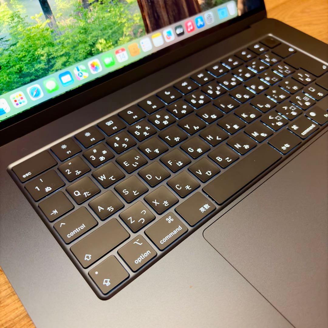 【新品同様】MacBook Air (15インチ, M3, 2024) 保証付き
