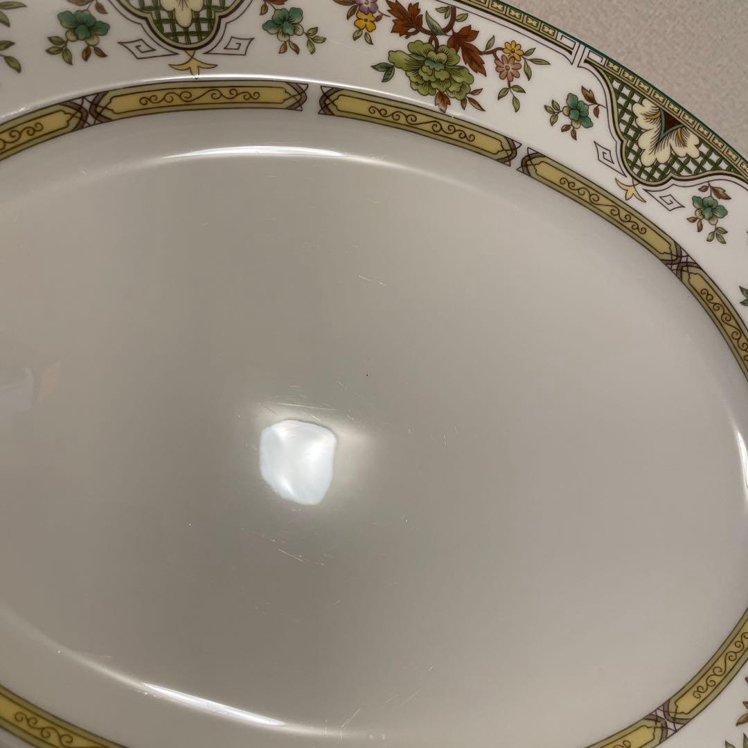 ウェッジウッド　タマリスク　オーバルプレート　ディナープレート　Lサイズ