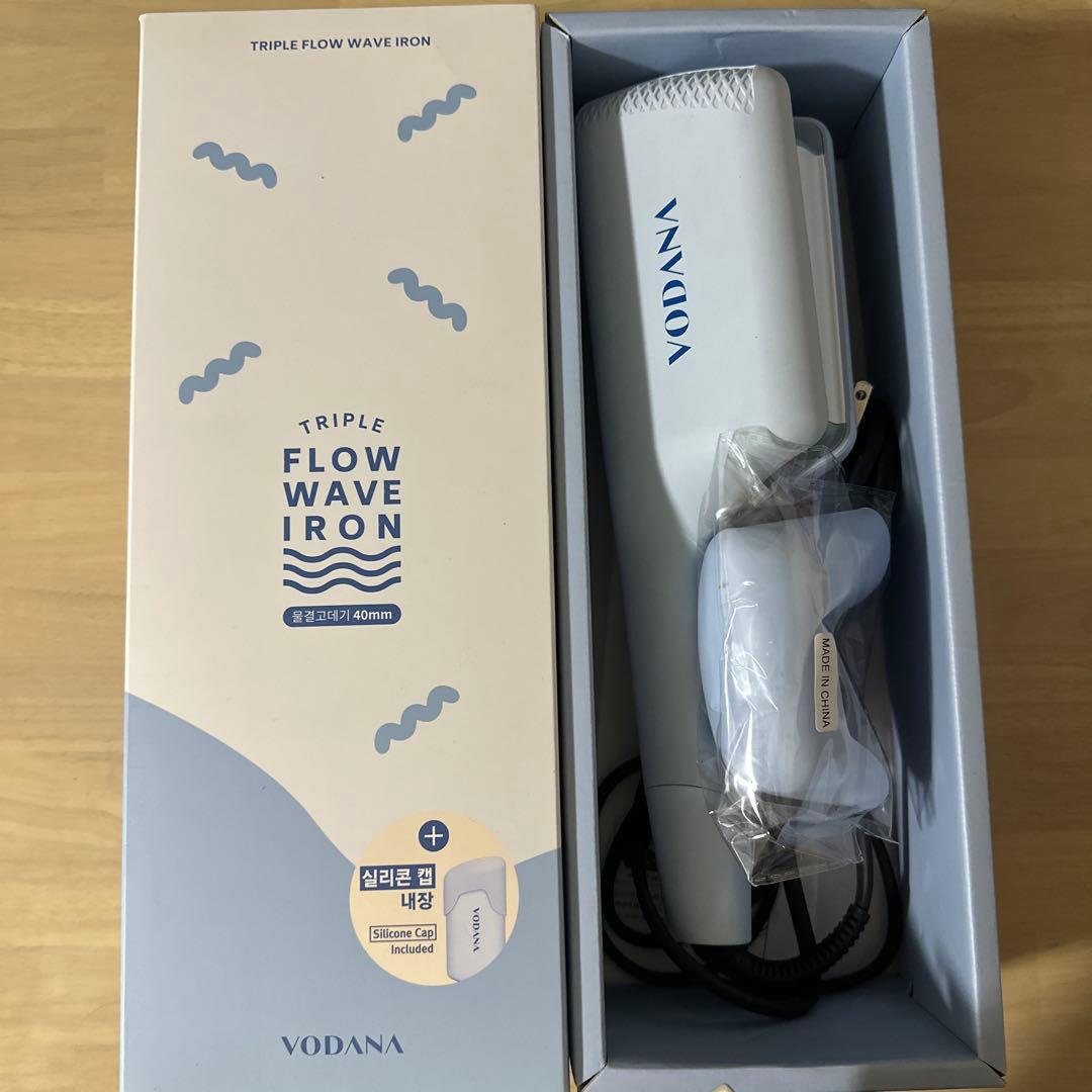 【正規品】VODANA トリプルフローヘアアイロン 40mm幅