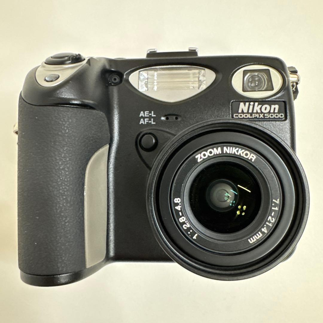 高級コンデジNikon COOLPIX5000動作品テレコンTC-E3EDセット