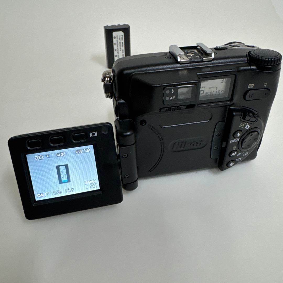 高級コンデジNikon COOLPIX5000動作品テレコンTC-E3EDセット