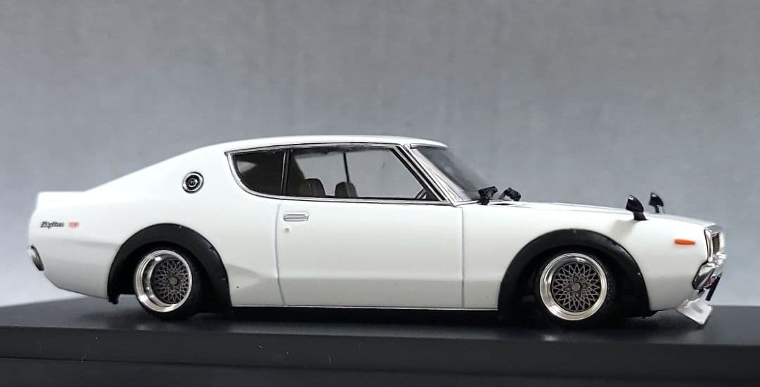 1/43　スカイライン改　ケンメリ2Dr　SSRメッシュ　アルミ製　深リム