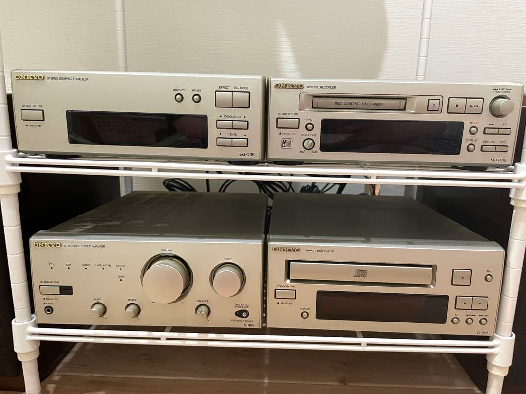 アンプ ONKYO A-909 NEGRATED STEREO ANPLFIER