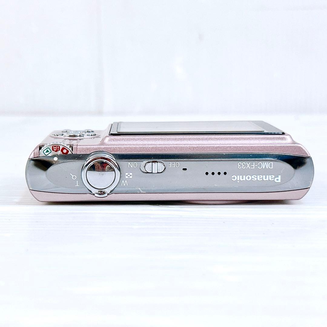 Panasonic パナソニック　LUMIX　コンパクトデジタルカメラ ピンク