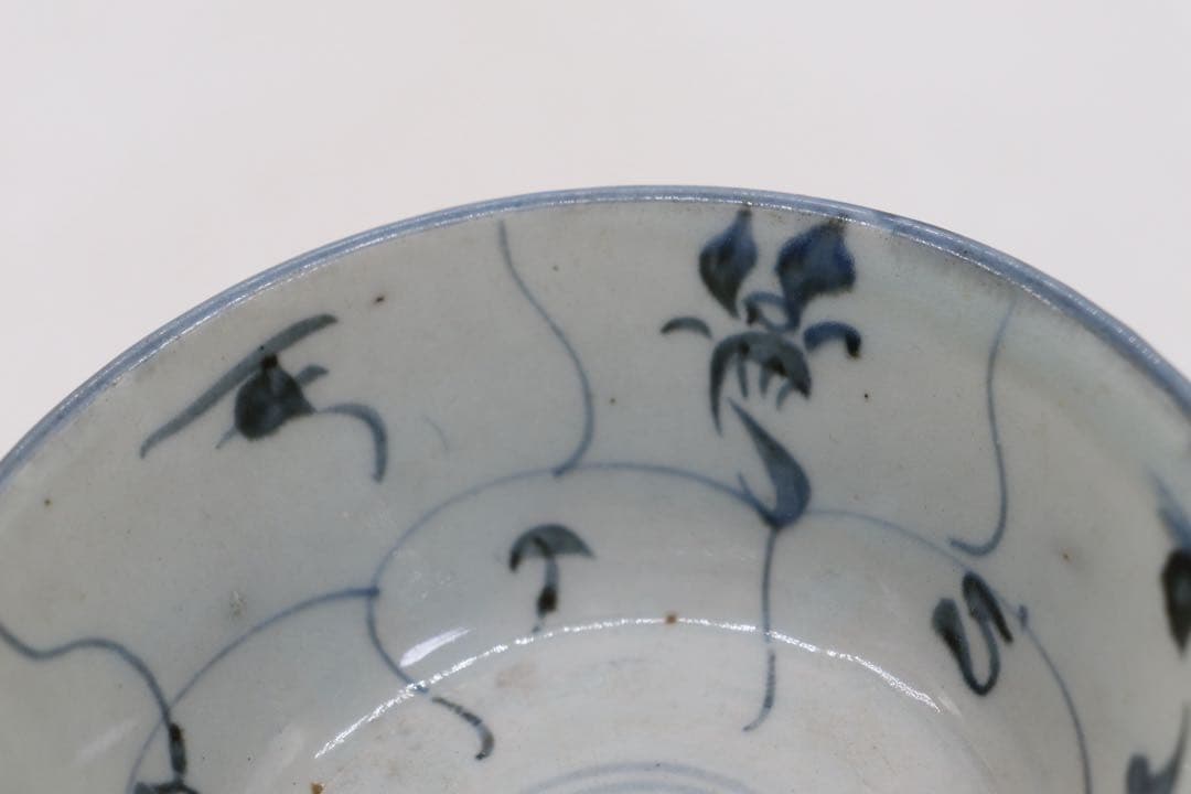 中国　清時代　染付　お碗2点(大)　送料込み260329