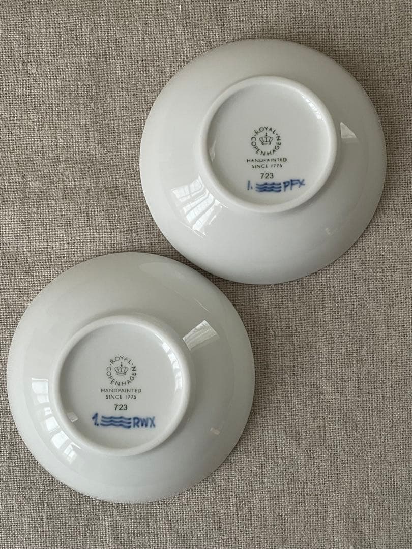 ロイヤルコペンハーゲン ブルーフルーテッド プレイン ボウル 9cm 2個セット