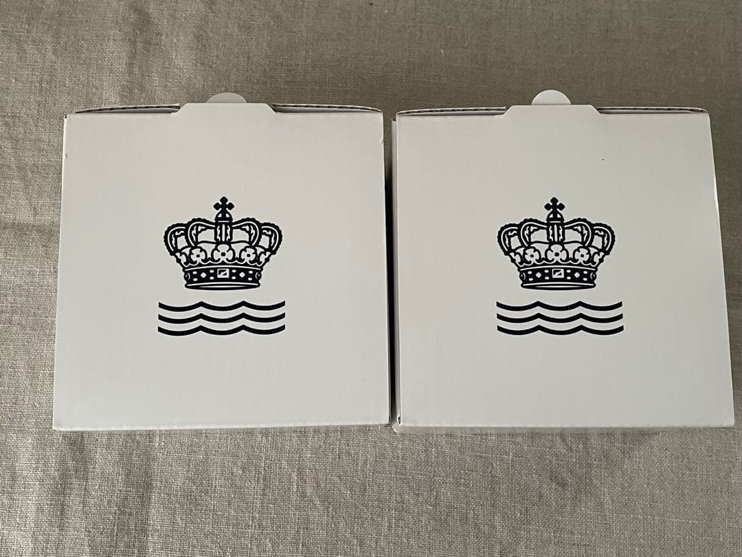 ロイヤルコペンハーゲン ブルーフルーテッド プレイン ボウル 9cm 2個セット