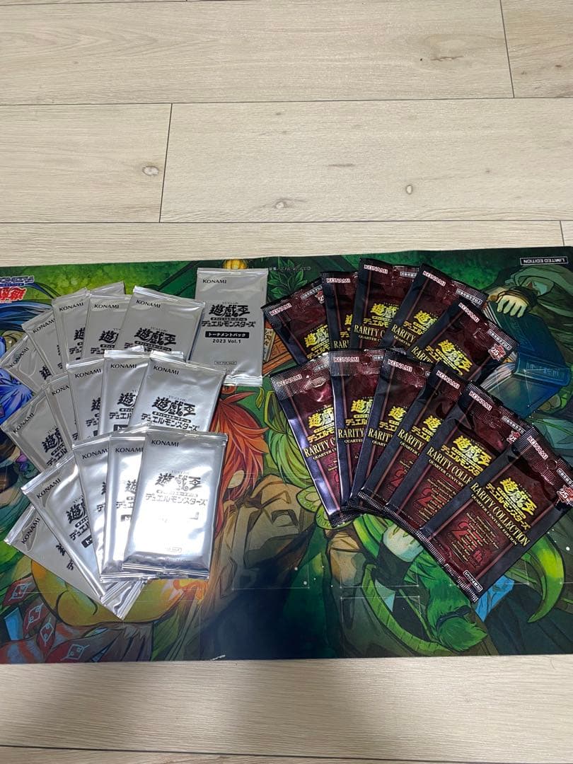 画像以外にも汎用カード多数！遊戯王OCGカードセットと未開封パック　まとめ売り