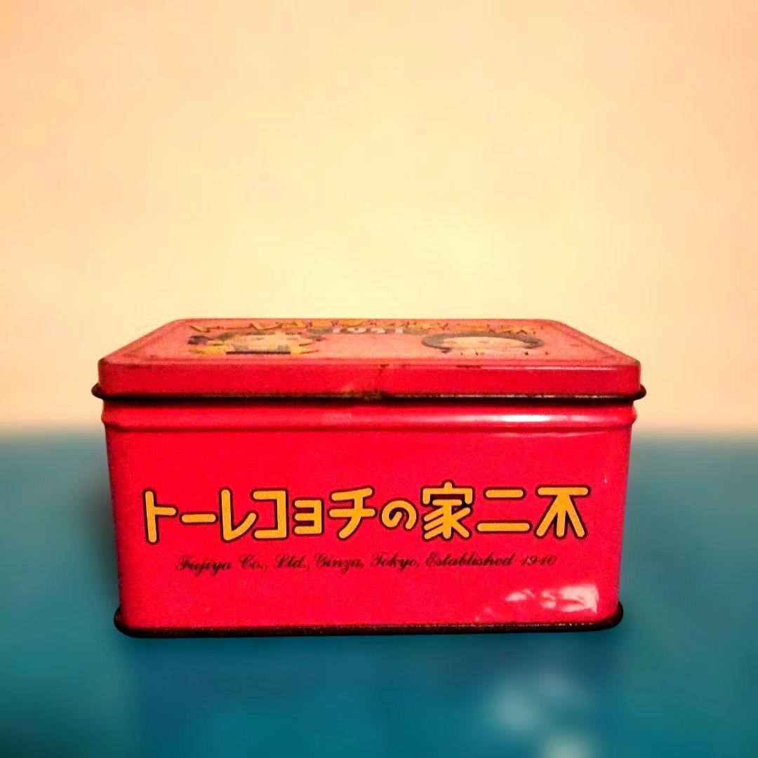 不二家 ぺこちゃん空缶