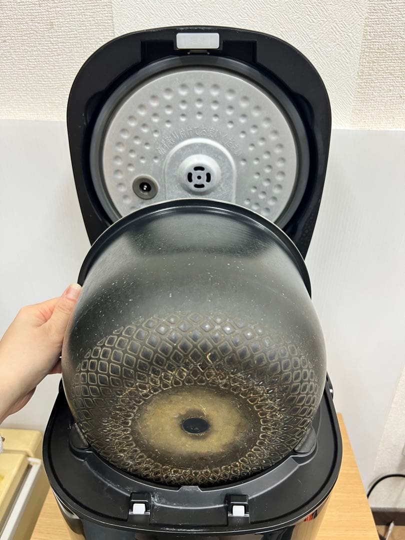 IRIS OHYAMA IHジャー炊飯器 RC-IE10-B 10合2019年製