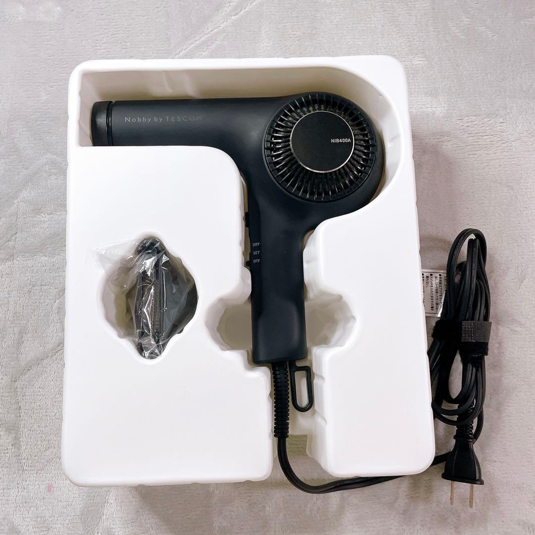 Nobby by TESCOM NIB400A プロ用ドライヤー ブラック