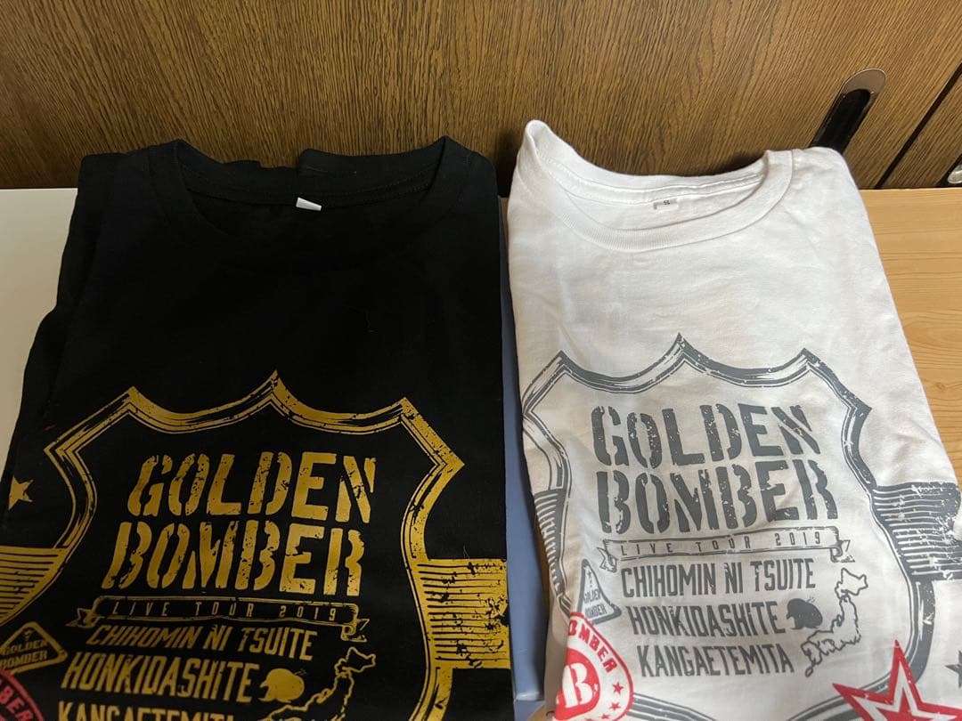 ゴールデンボンバー　ツアーTシャツ　まとめ売り　おまけつき