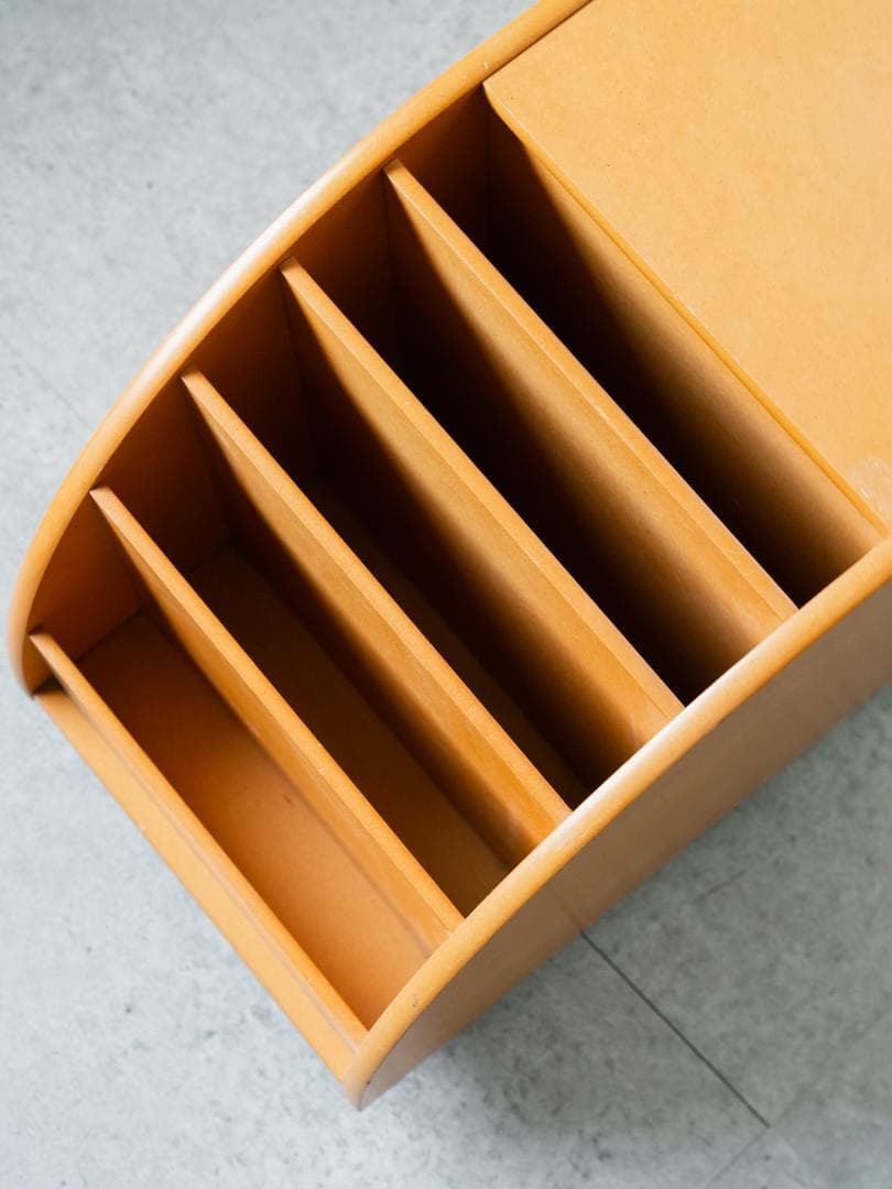 vintage キャスター マガジンラック 収納ワゴン サイドテーブル モダン