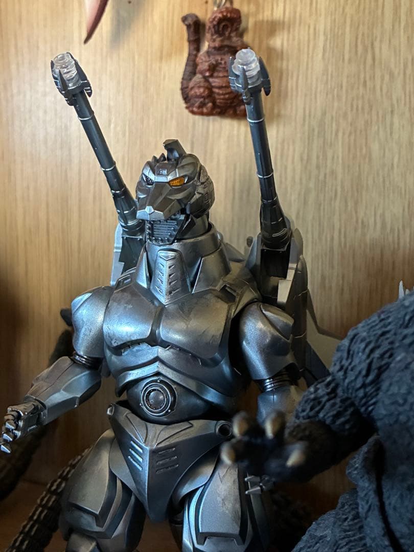 SH.モンスターアーツ メカゴジラ 1993 幕張決戦var. リペイント品